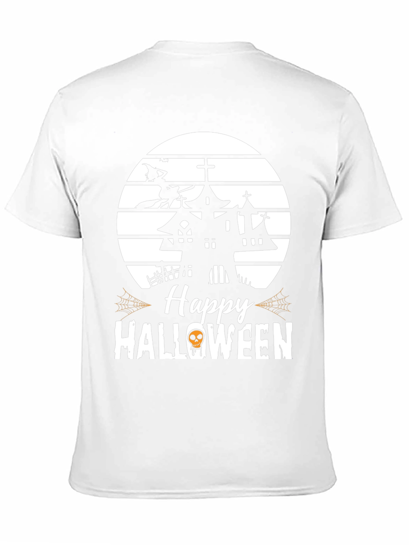 Happy Halloween T-Shirt Witch Haunted House