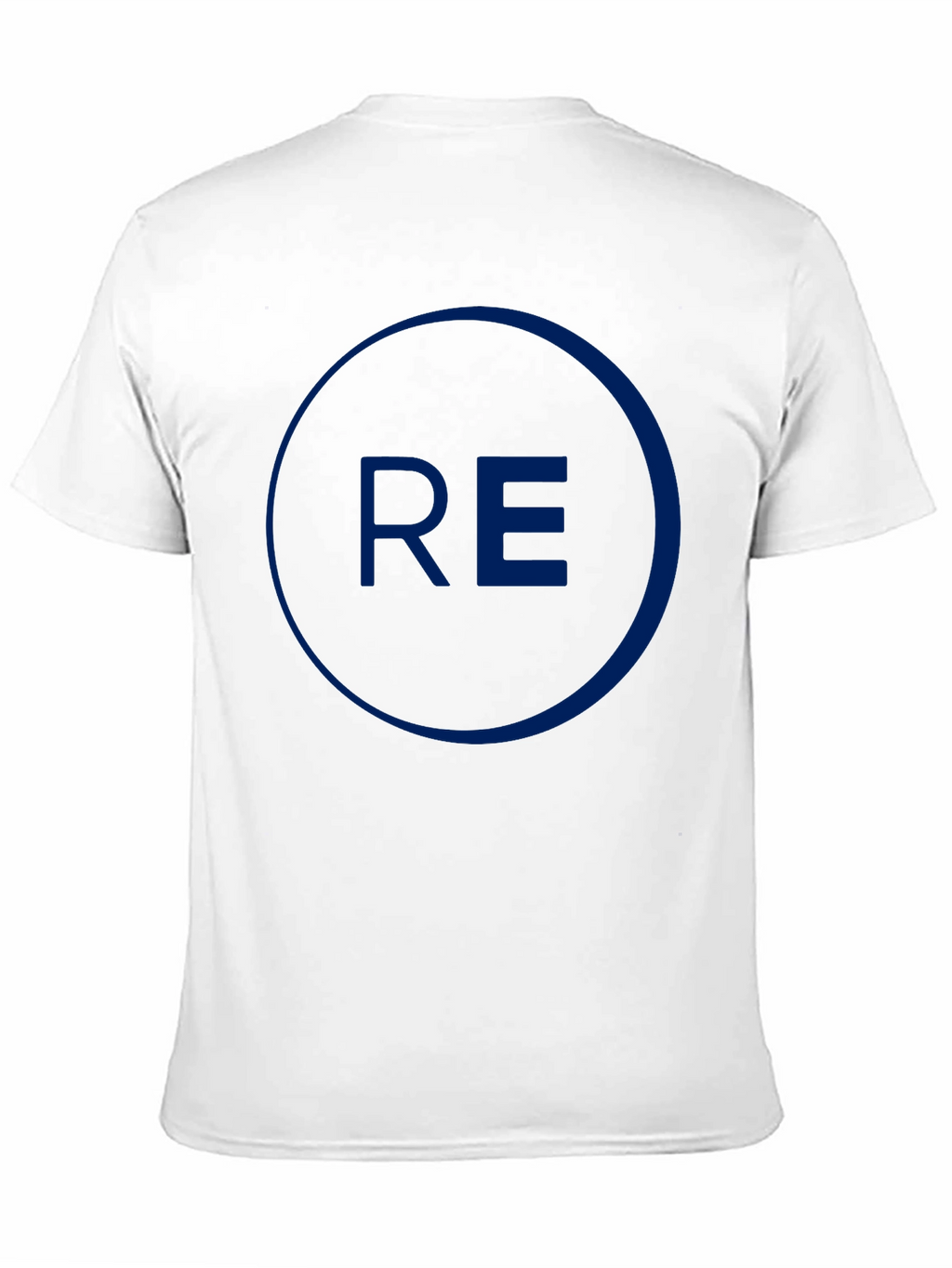 Mens Black Graphic Tee - Circle RE Design