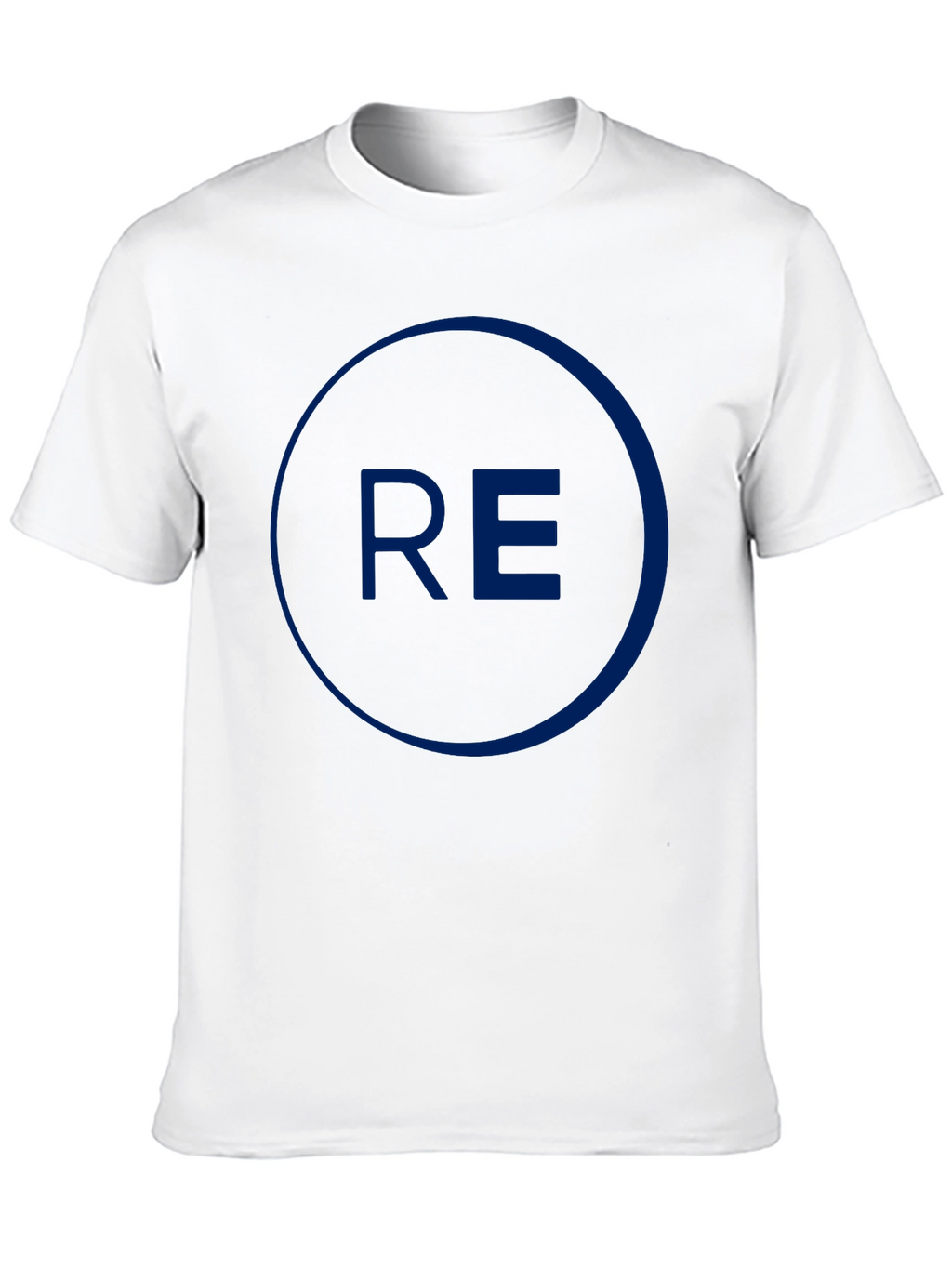 Mens Black Graphic Tee - Circle RE Design
