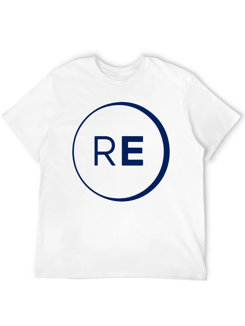Mens Black Graphic Tee - Circle RE Design