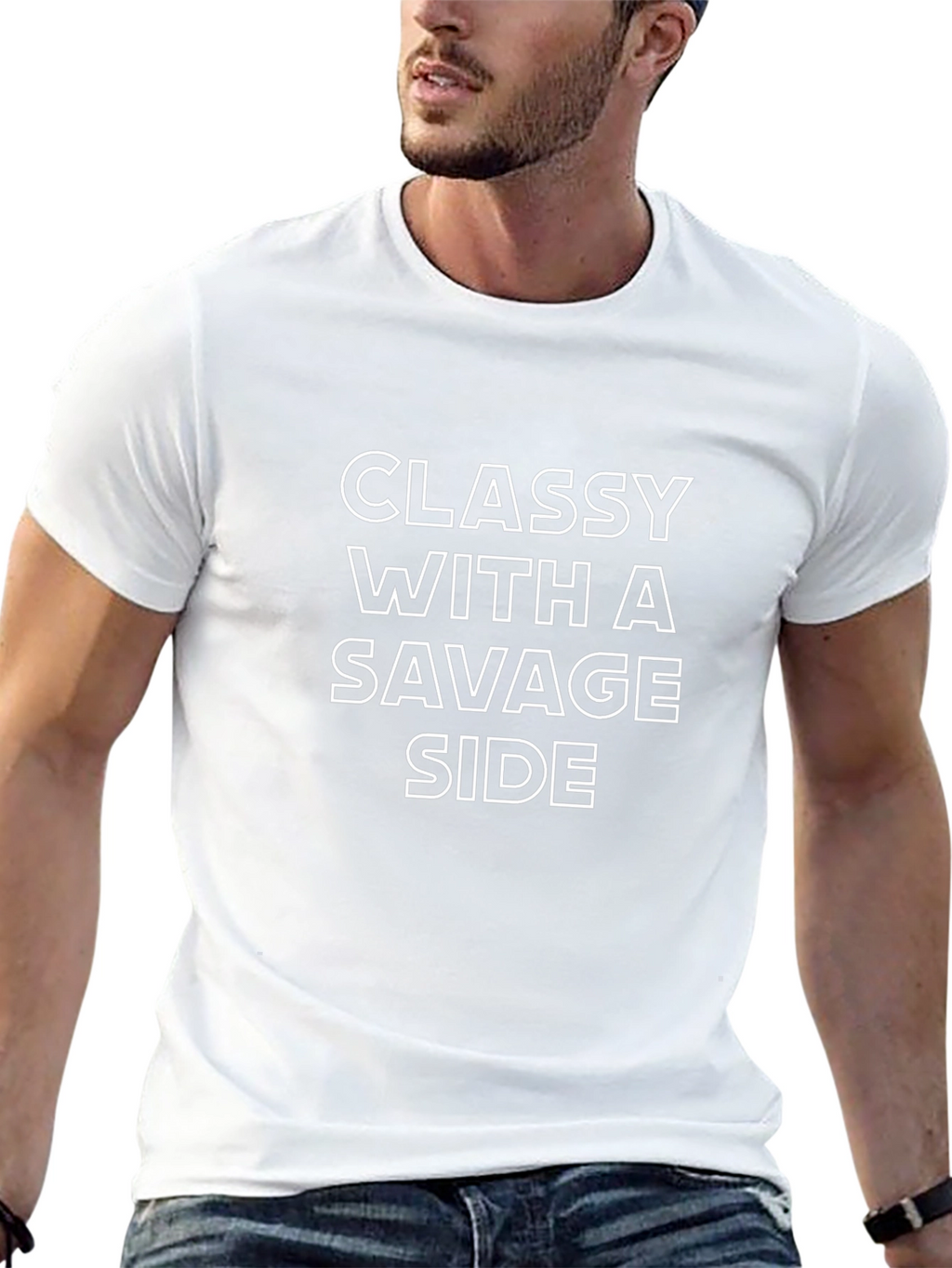 Classy With A Savage Side Graphic T-Shirt