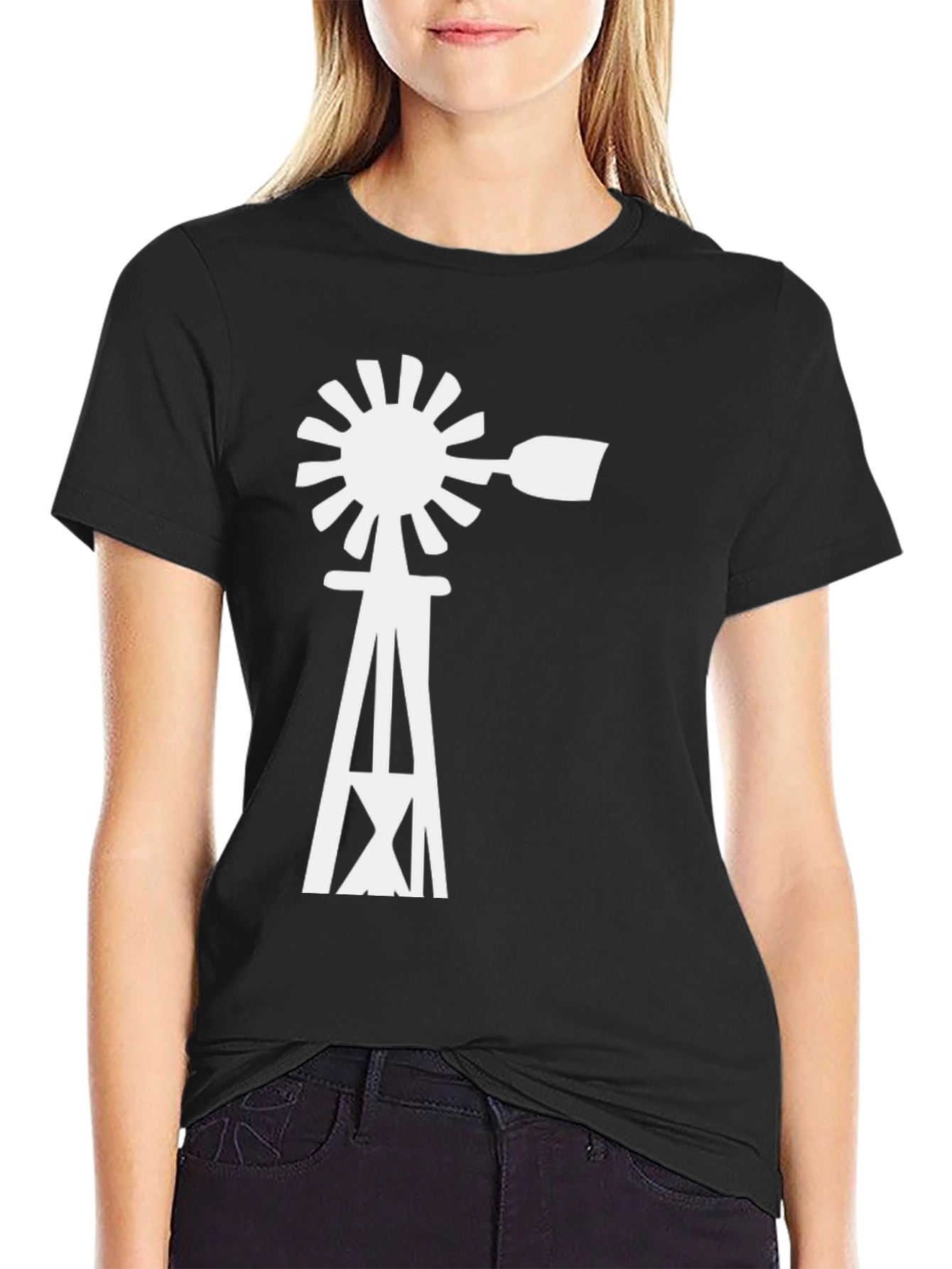 Windmill Graphic T-Shirt - Farm Inspired Tee
