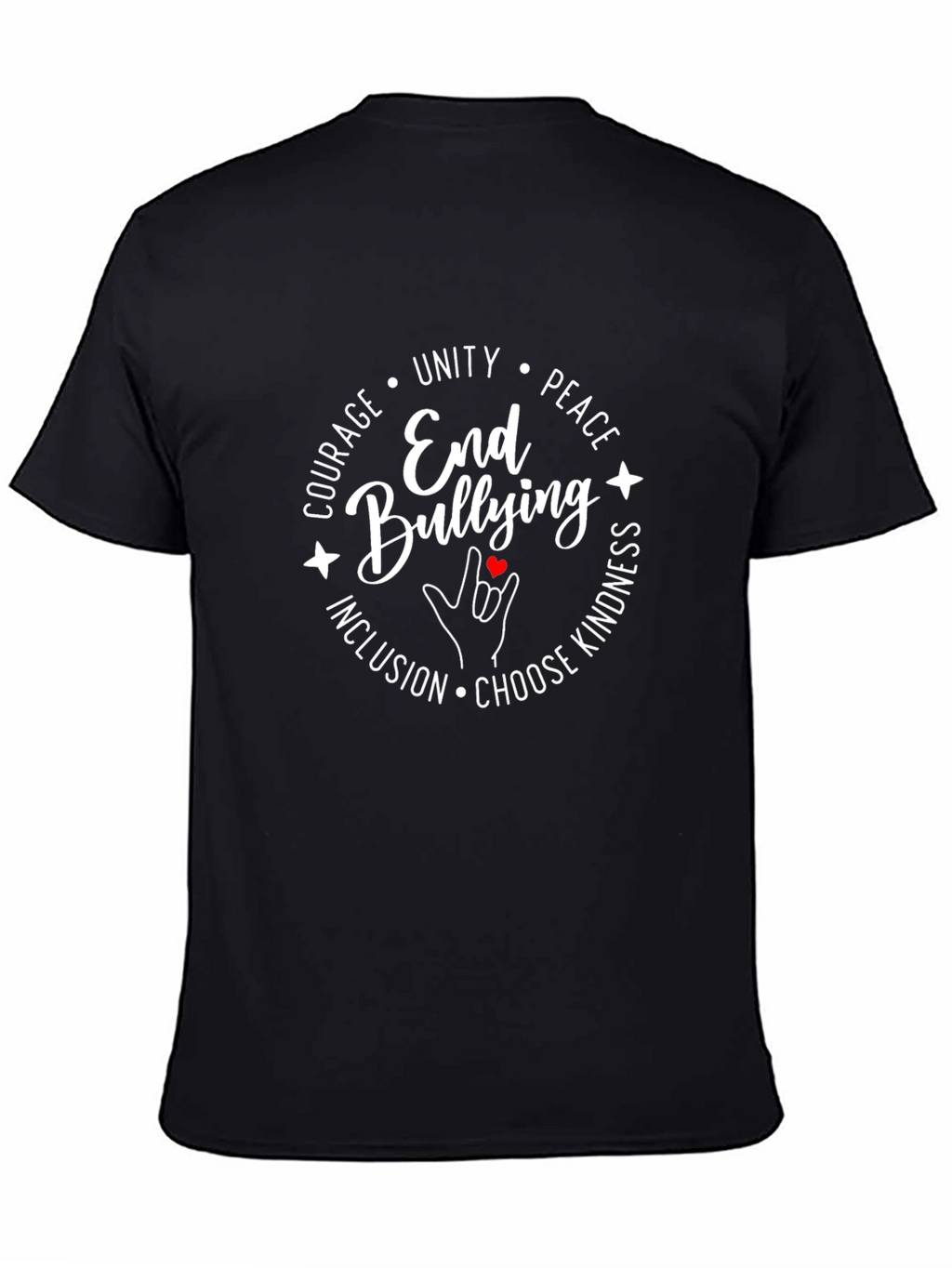 End Bullying T-Shirt - Kindness & Unity Design