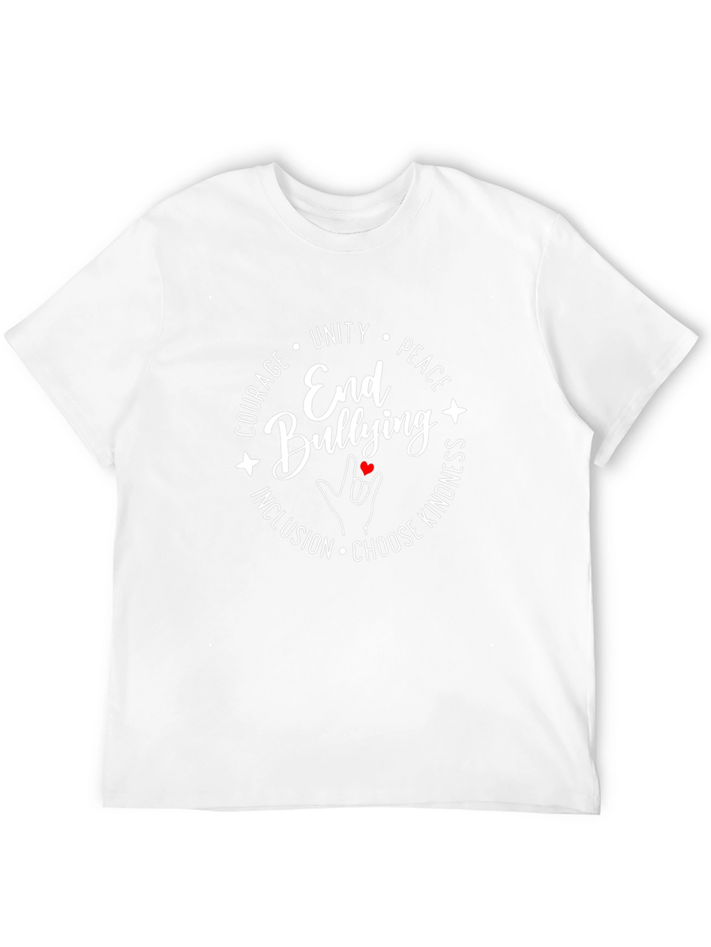 End Bullying T-Shirt - Kindness & Unity Design