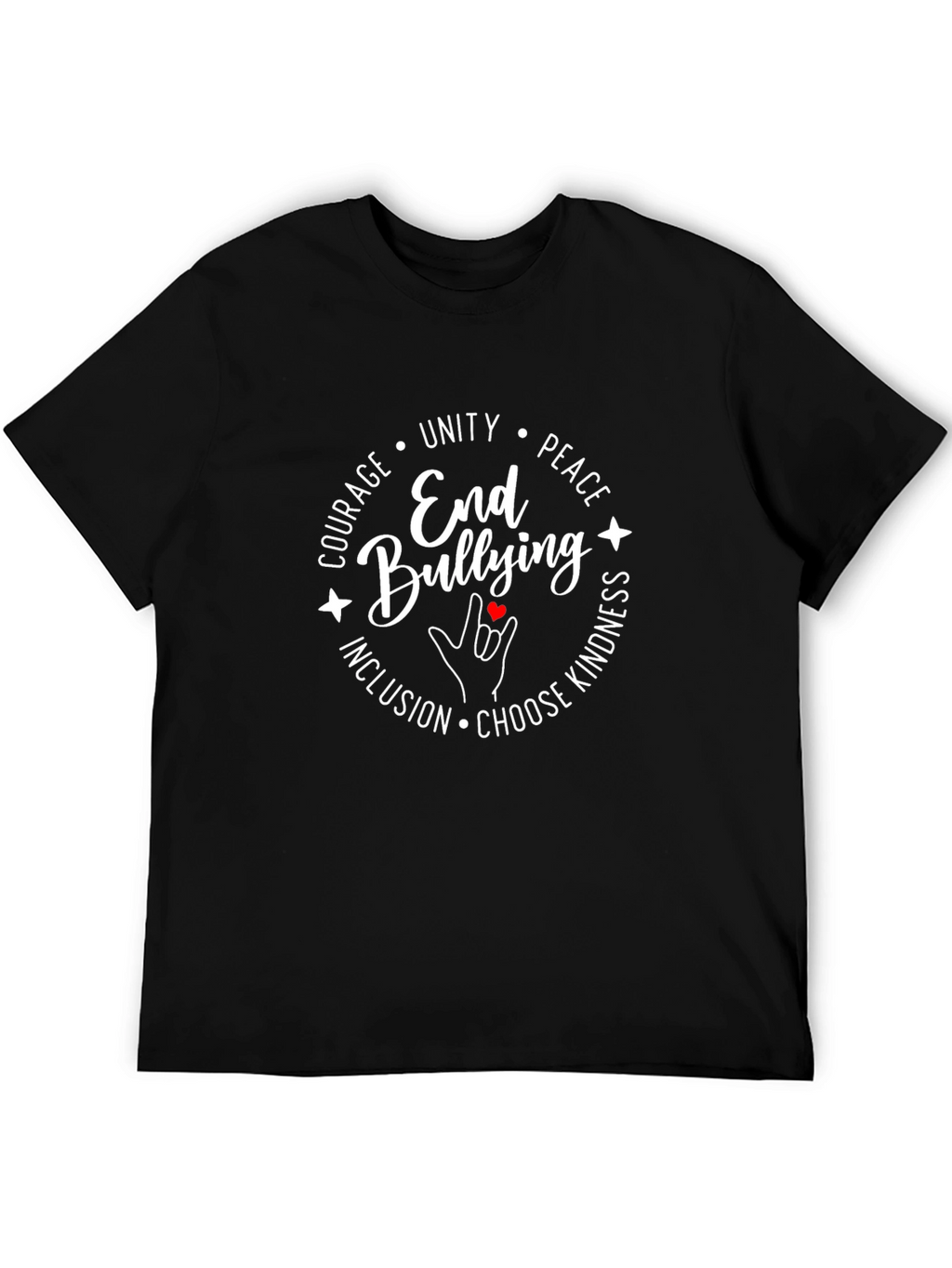 End Bullying T-Shirt - Kindness & Unity Design