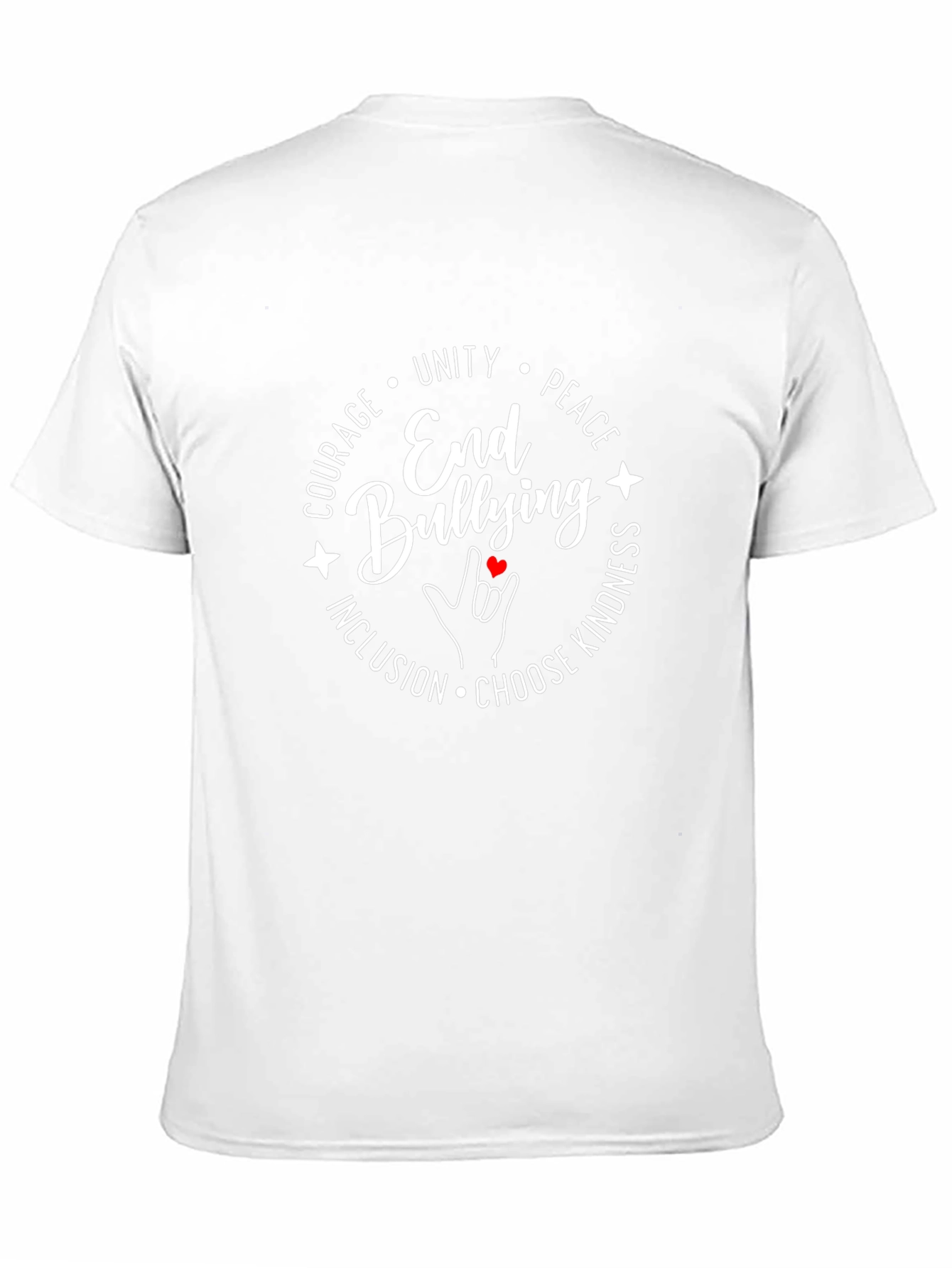 End Bullying T-Shirt - Kindness & Unity Design