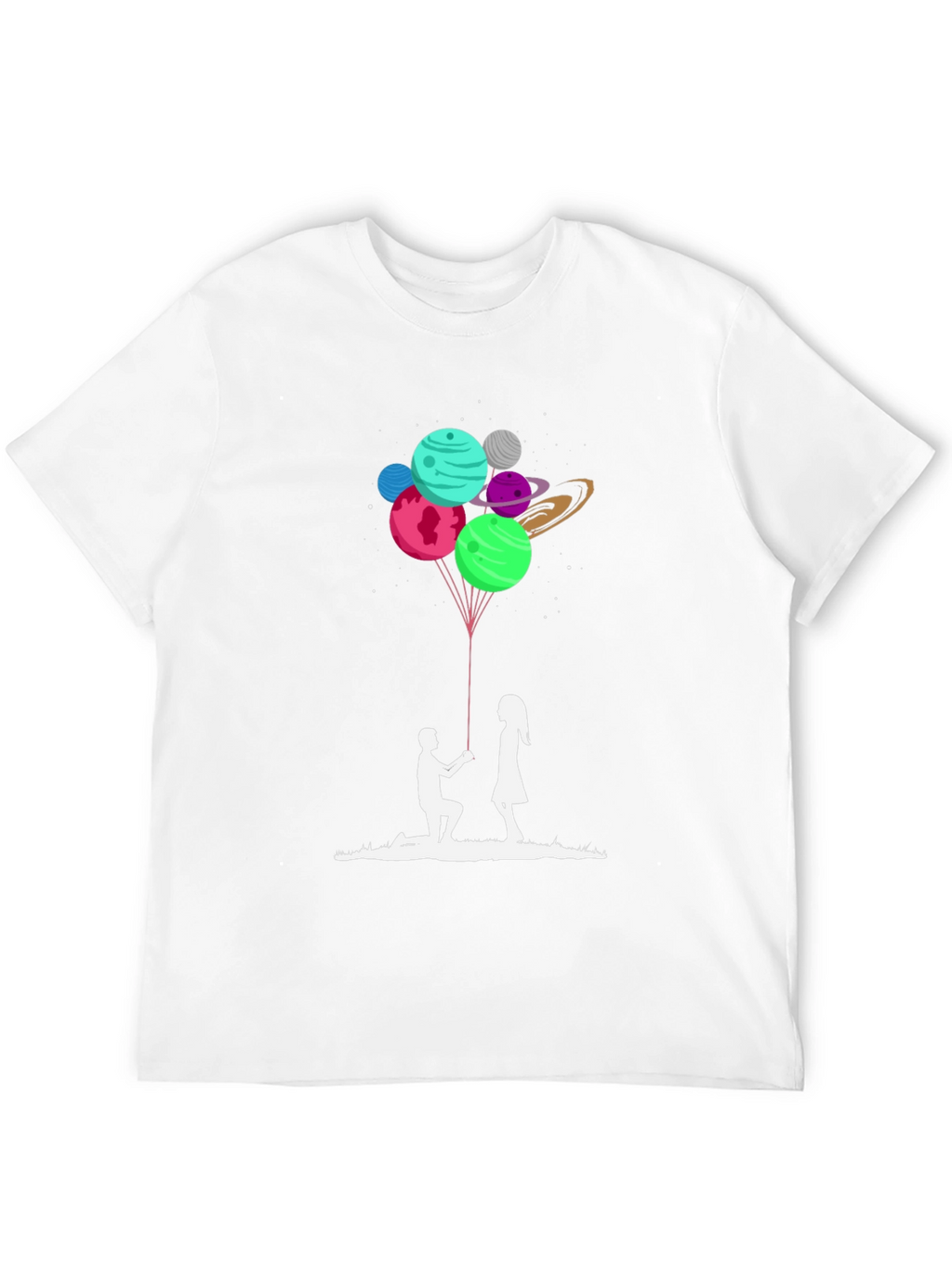 Planetary Love Proposal T-Shirt