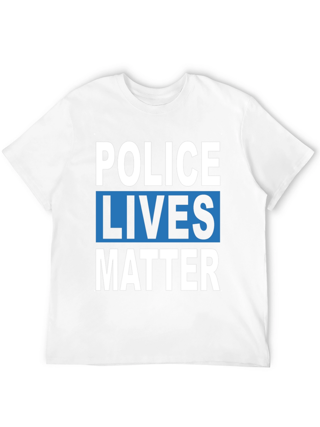 Police Lives Matter T-Shirt - Black Graphic Tee