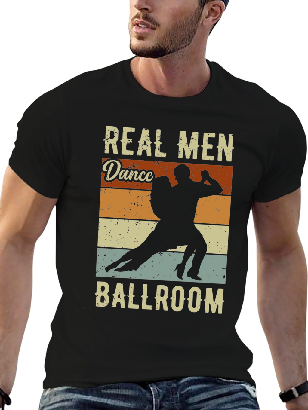 Real Men Dance Ballroom T-Shirt