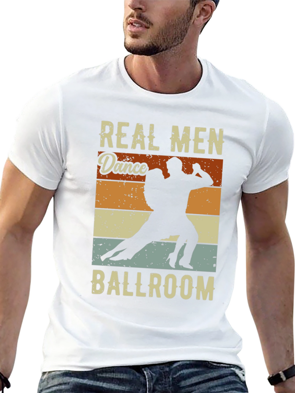 Real Men Dance Ballroom T-Shirt