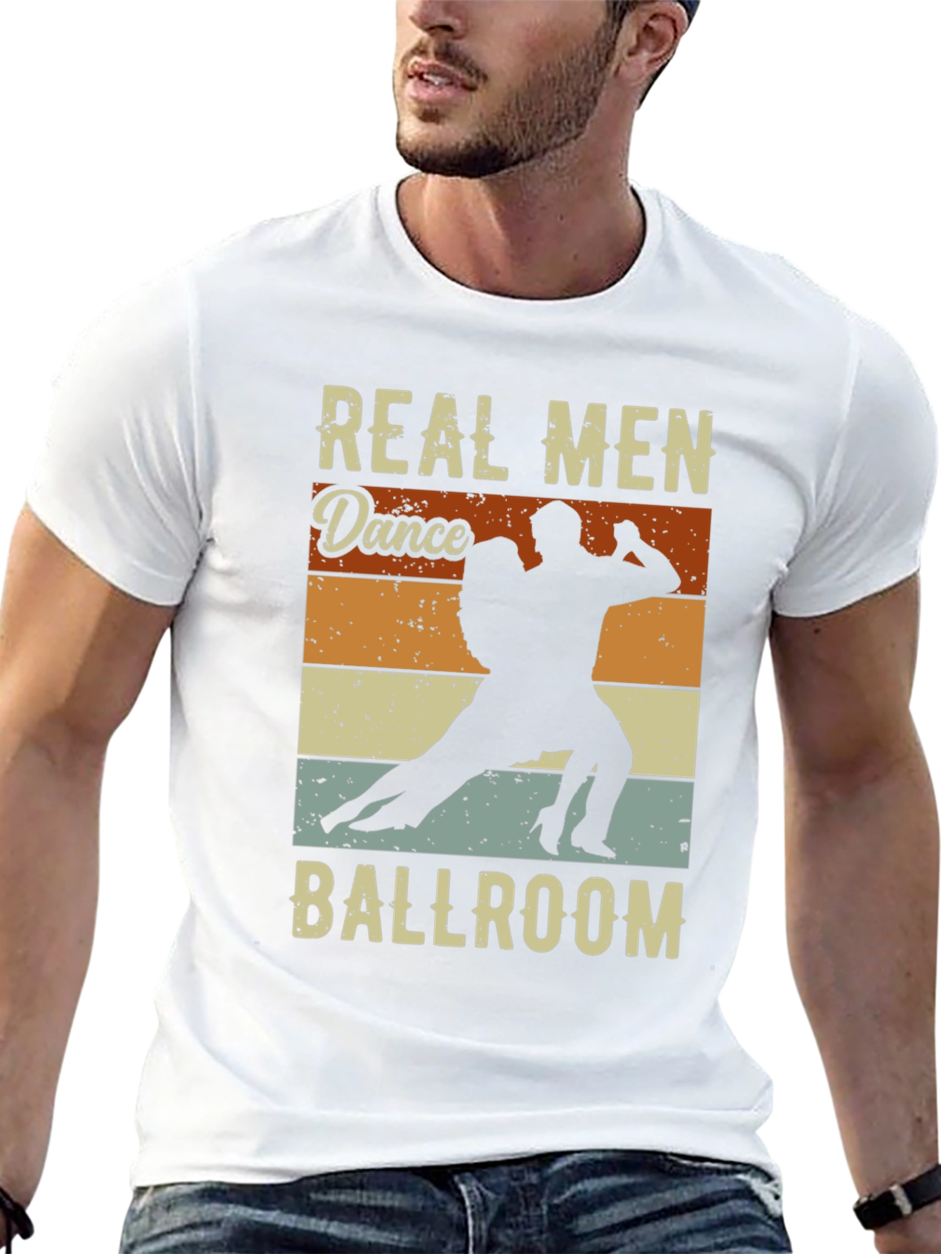 Real Men Dance Ballroom T-Shirt