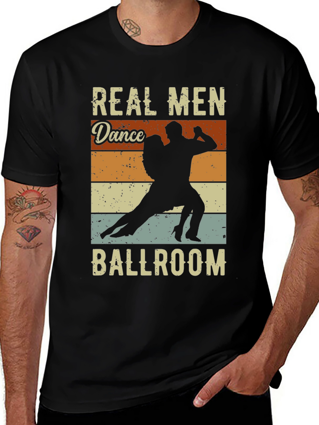 Real Men Dance Ballroom T-Shirt