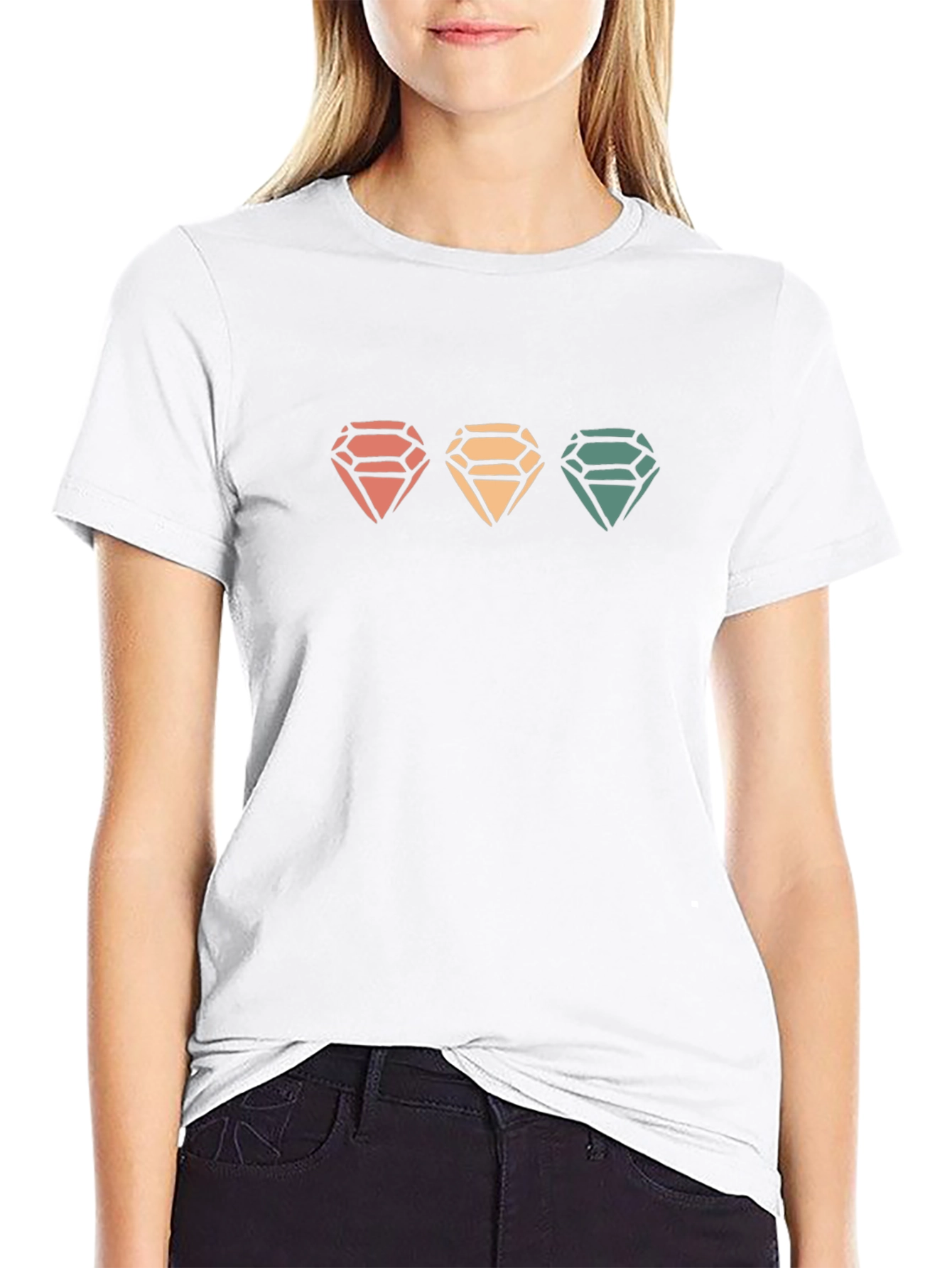 Retro Diamond Tee