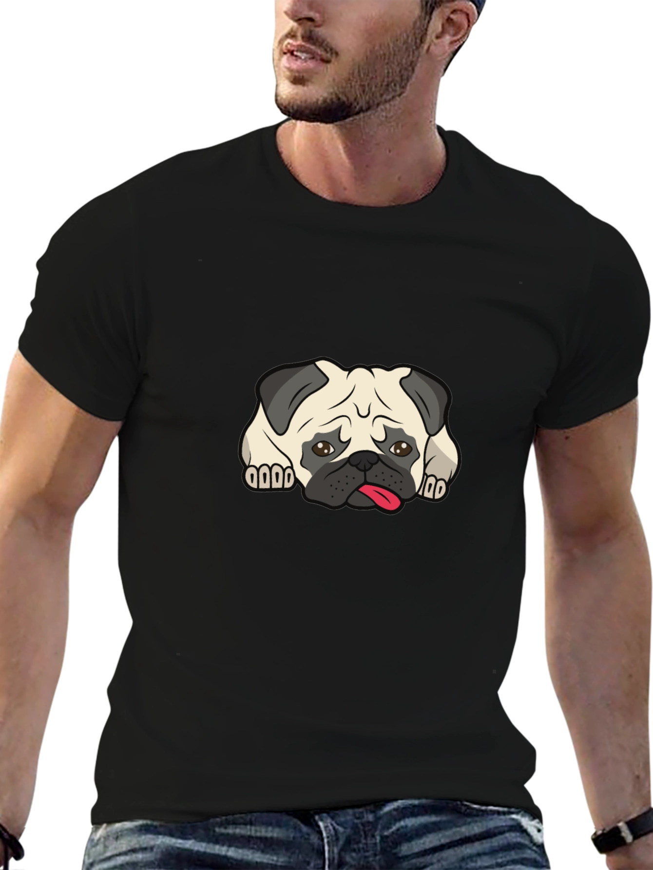 Cute Pug T-Shirt – Adorable Dog Lover Graphic Tee
