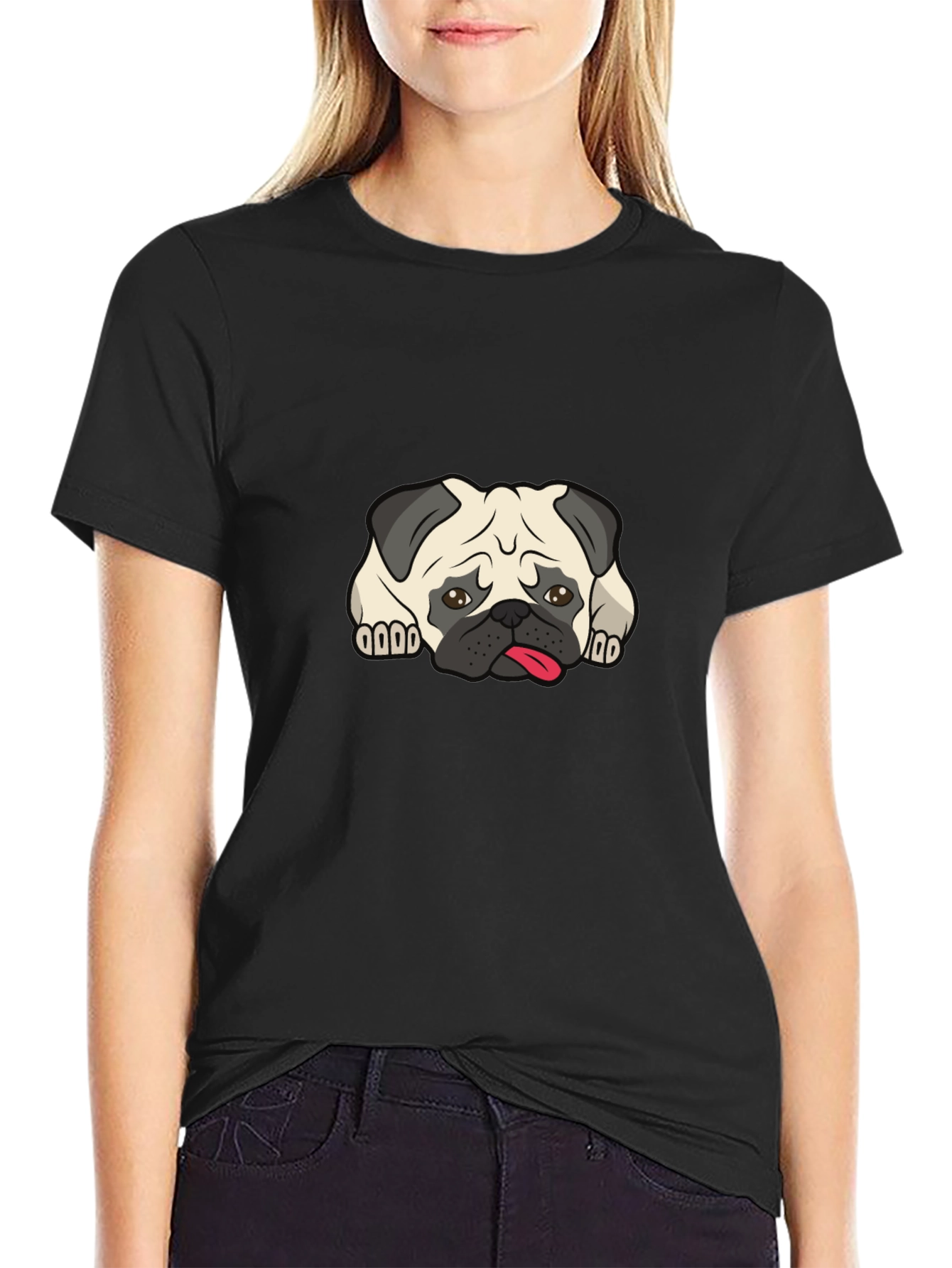 Cute Pug T-Shirt – Adorable Dog Lover Graphic Tee