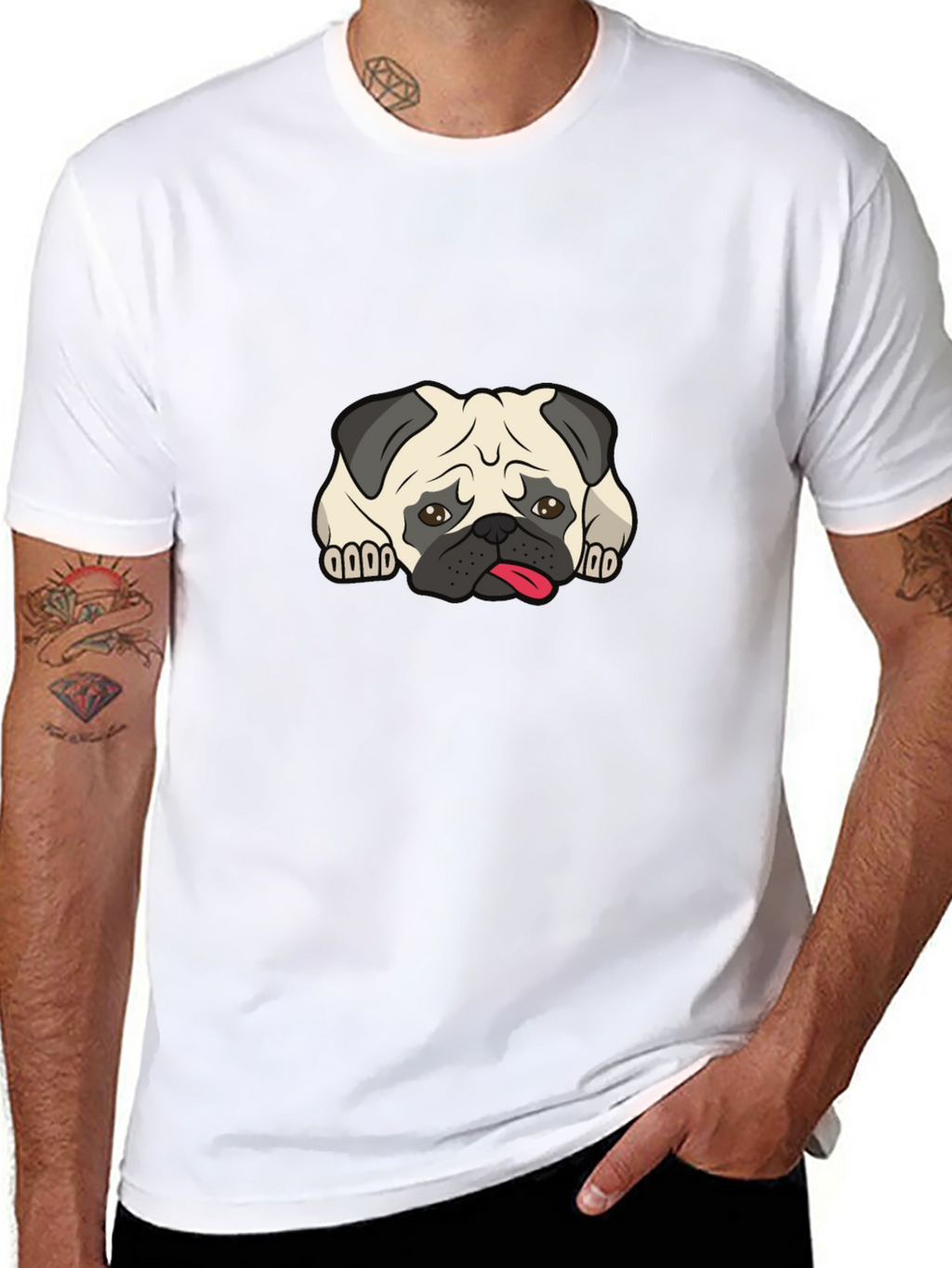 Cute Pug T-Shirt – Adorable Dog Lover Graphic Tee