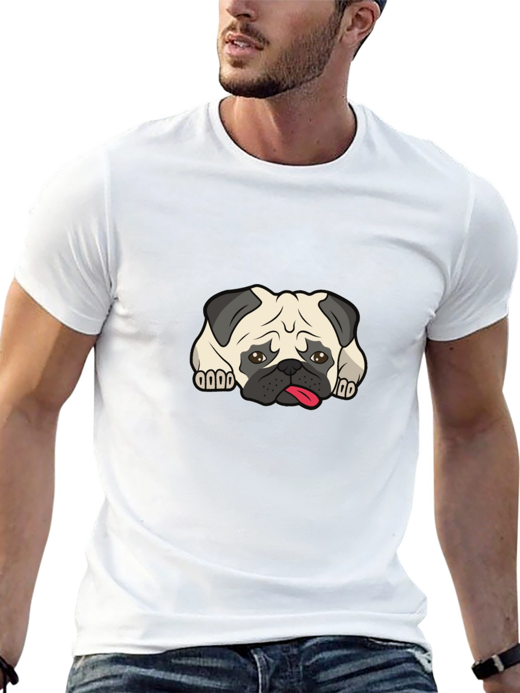 Cute Pug T-Shirt – Adorable Dog Lover Graphic Tee