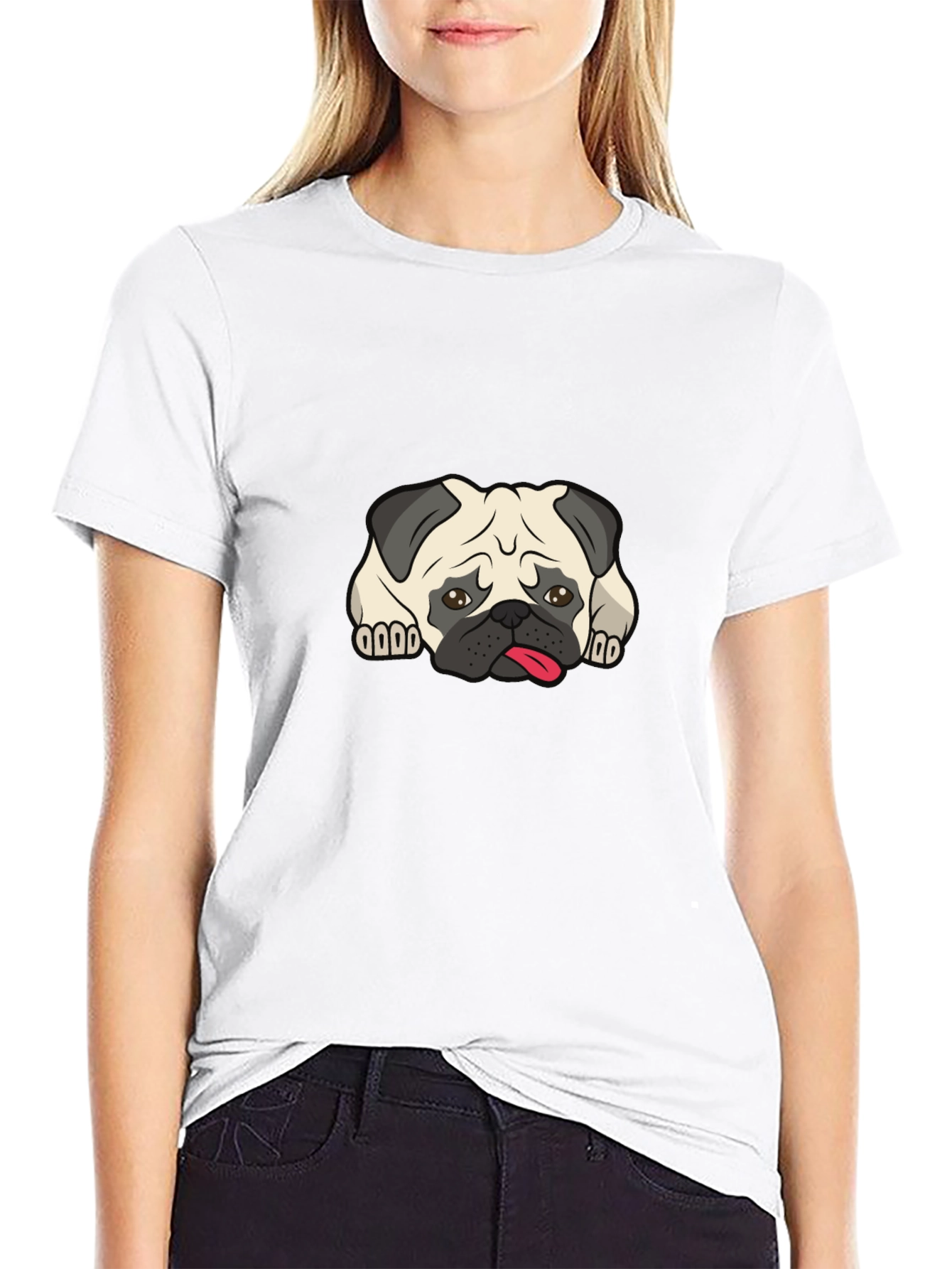Cute Pug T-Shirt – Adorable Dog Lover Graphic Tee