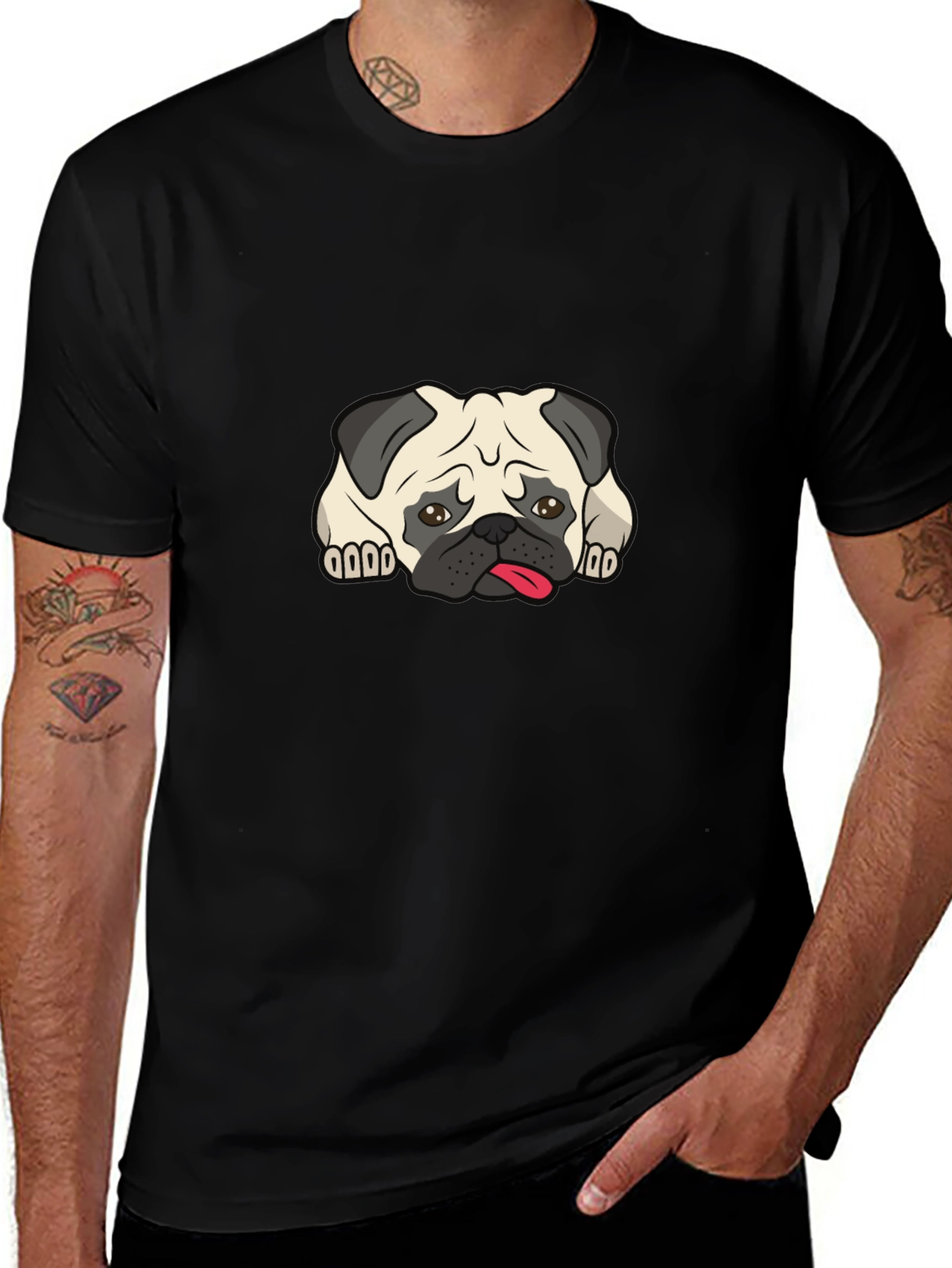 Cute Pug T-Shirt – Adorable Dog Lover Graphic Tee