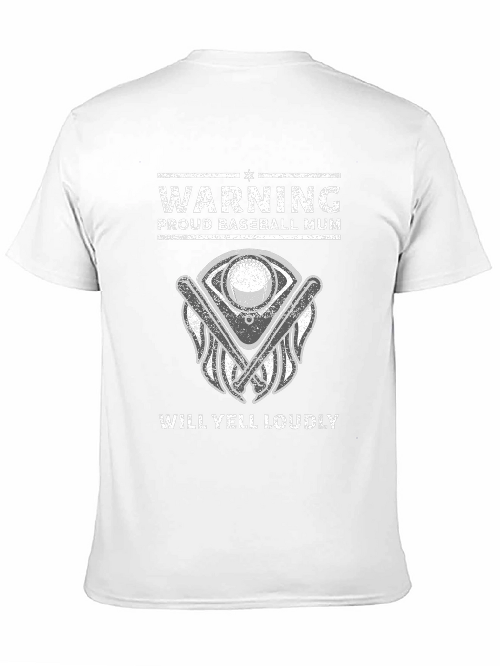 Proud Baseball Mum T-Shirt