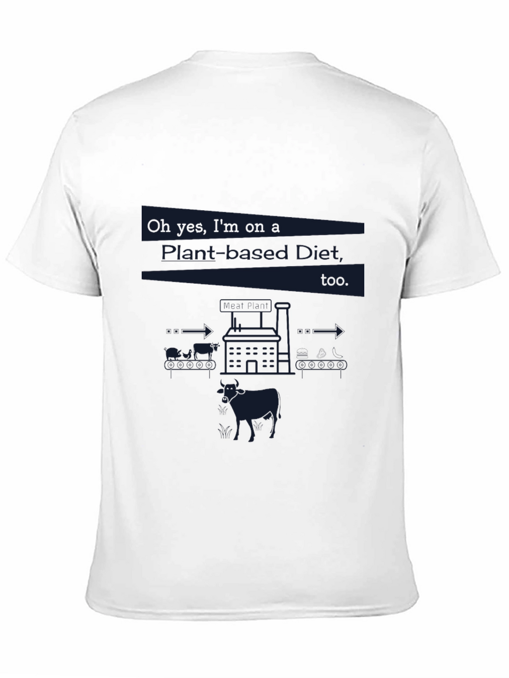Plant Based Diet T-Shirt - Vegan Fuel Tee