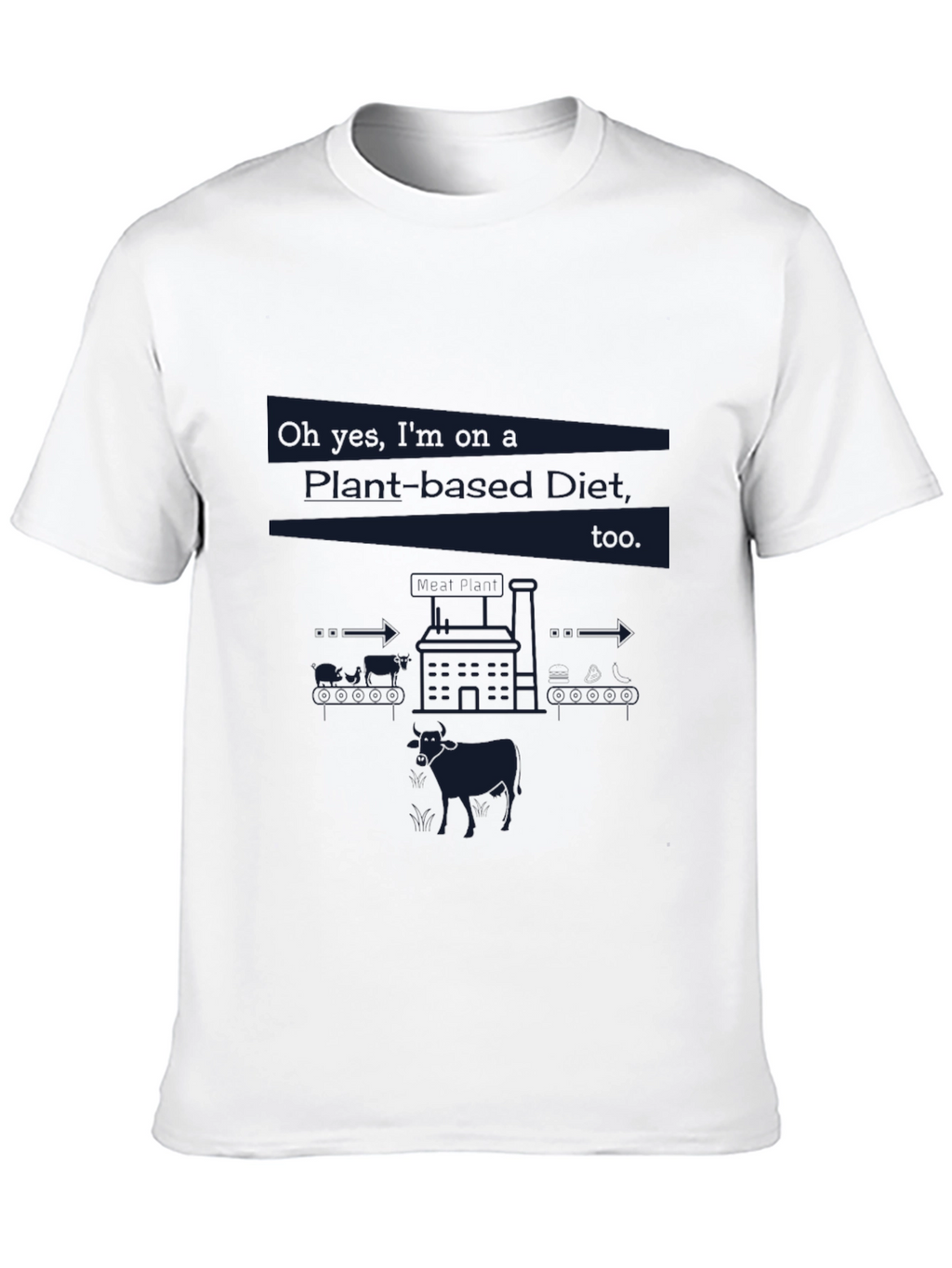 Plant Based Diet T-Shirt - Vegan Fuel Tee