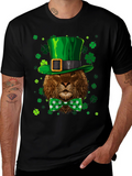 St. Patricks Day Lion Graphic Tee