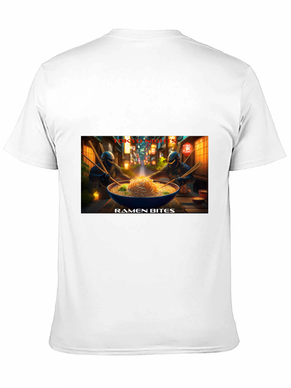 Ramen Bites Graphic Tee - Ninja Style Comfort