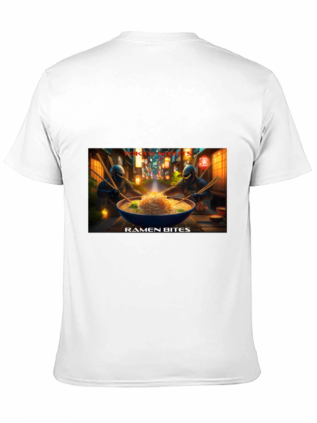 Ramen Bites Graphic Tee - Ninja Style Comfort