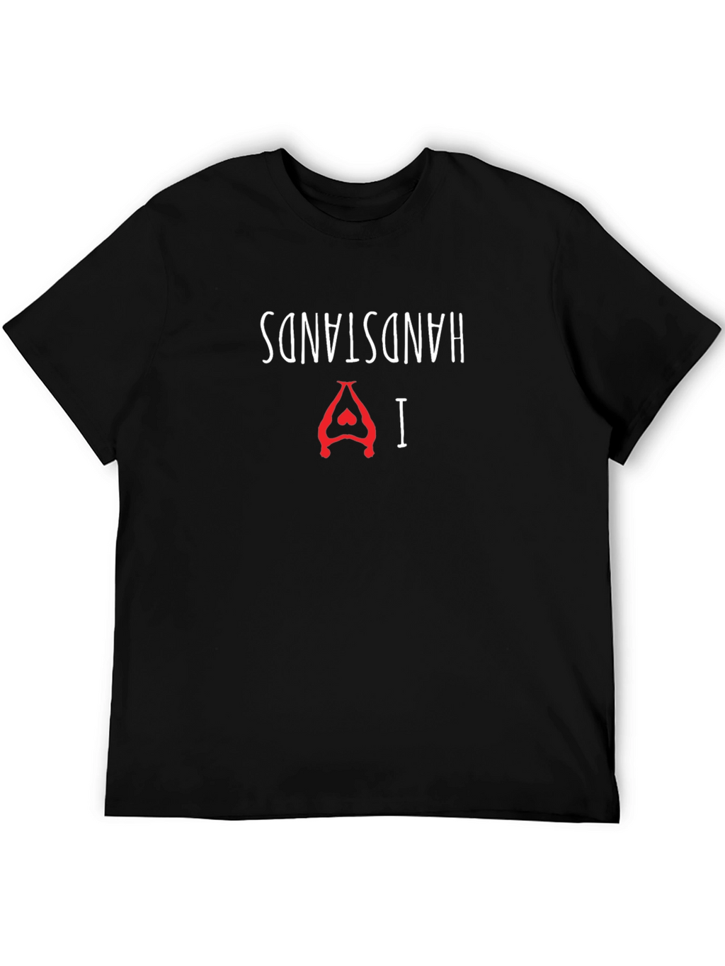 I Heart Handstands Black Tee