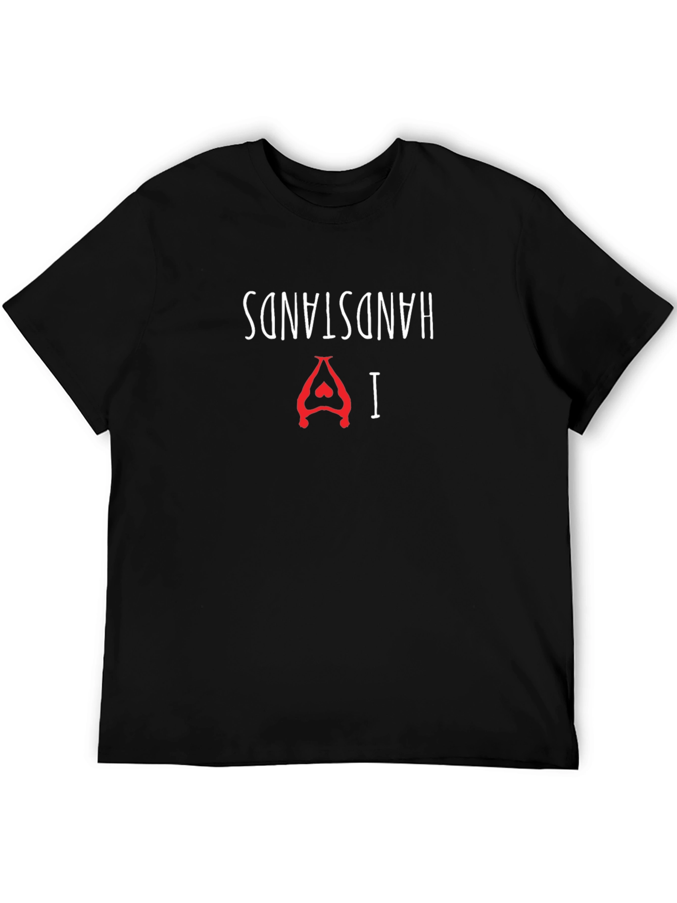 I Heart Handstands Black Tee