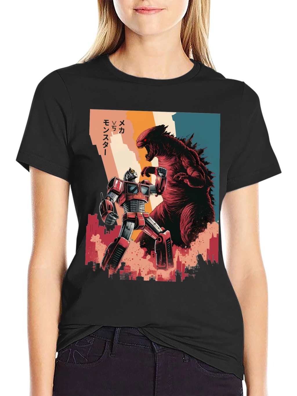 Monster vs Mecha T-Shirt