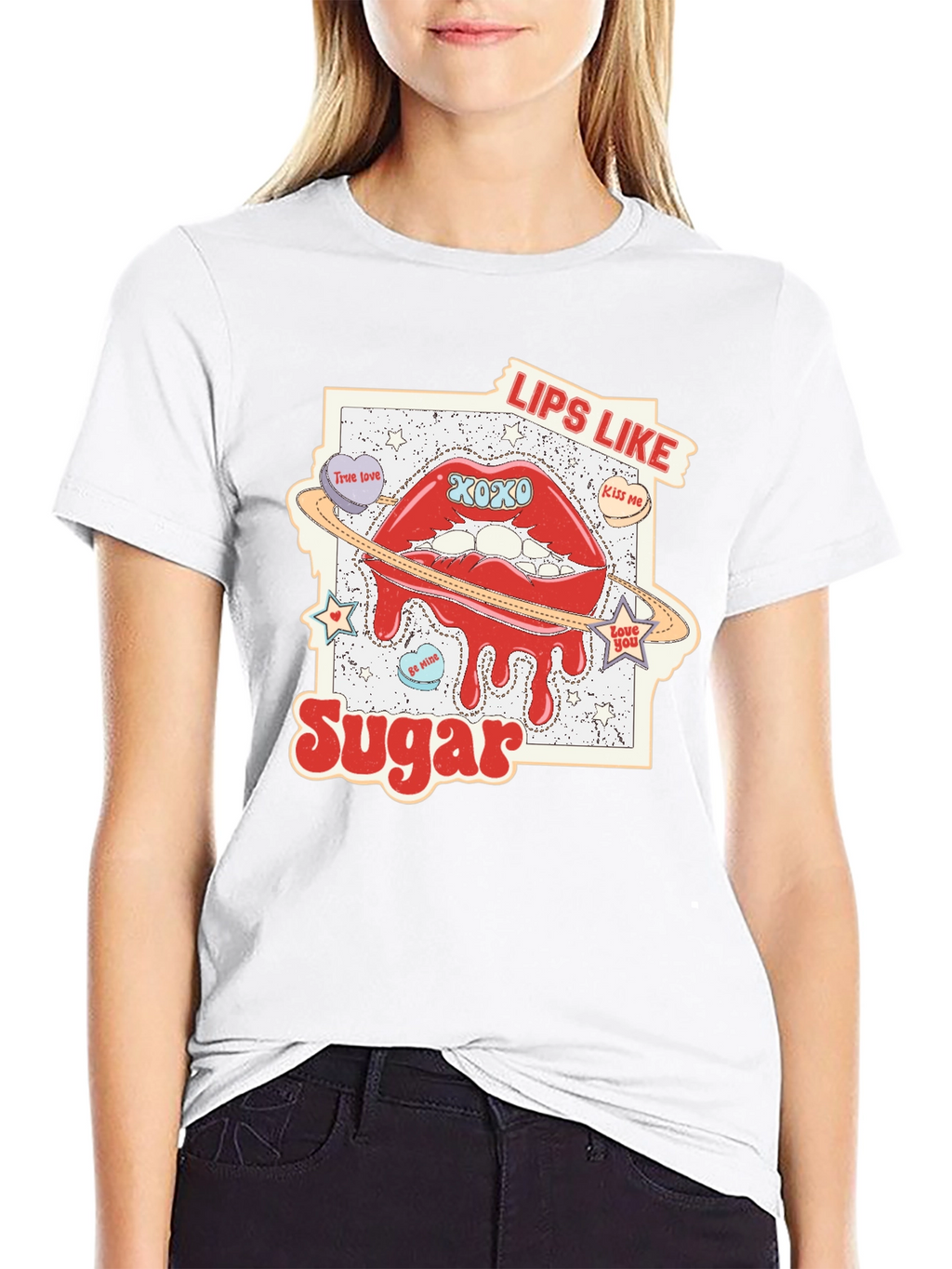 Lips Like Sugar Graphic Tee