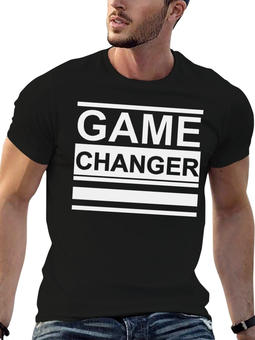 Game Changer Graphic Tee - Black