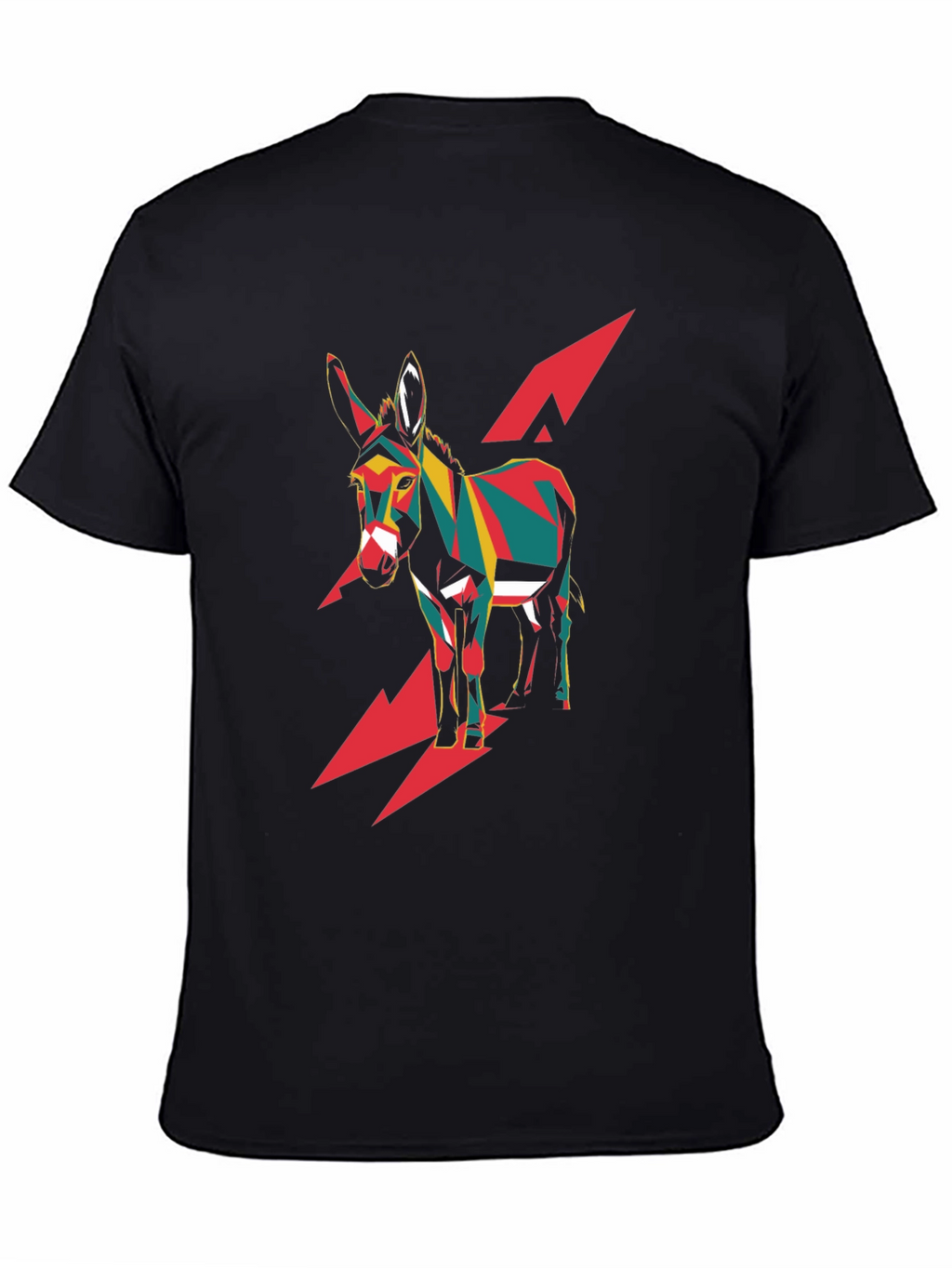 Abstract Donkey Graphic Tee
