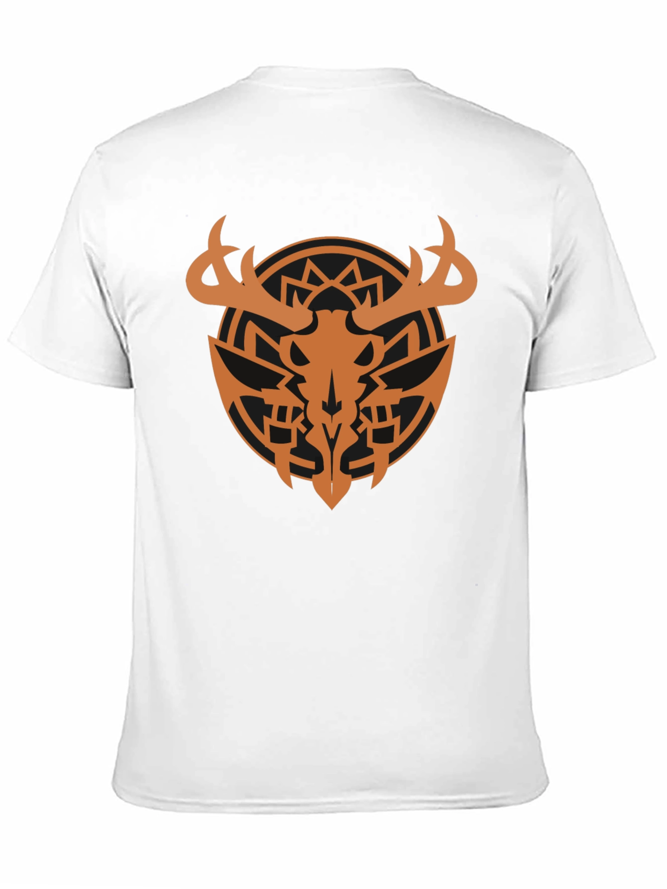 Antler Skull Black T-Shirt