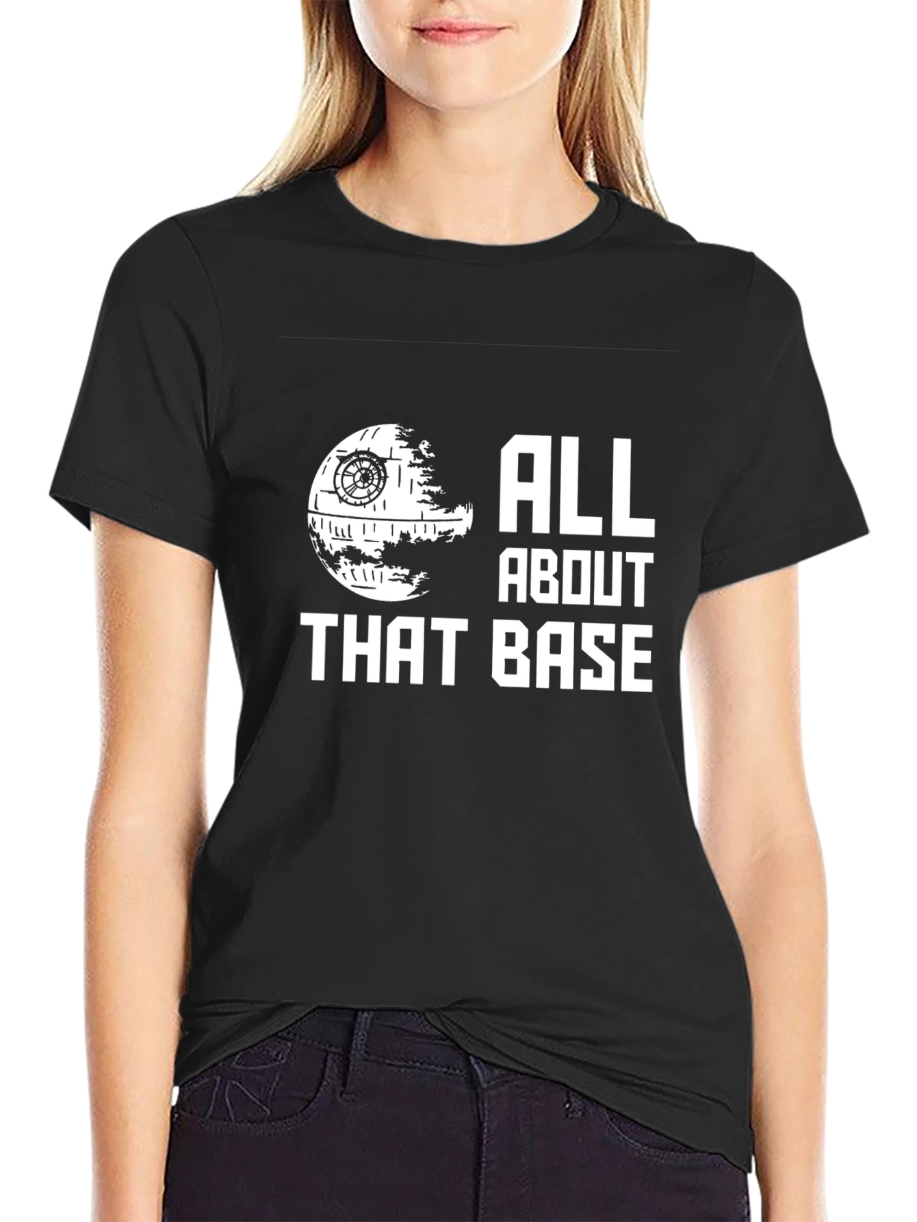All About That Base Star Wars Inspired Black T-Shirt