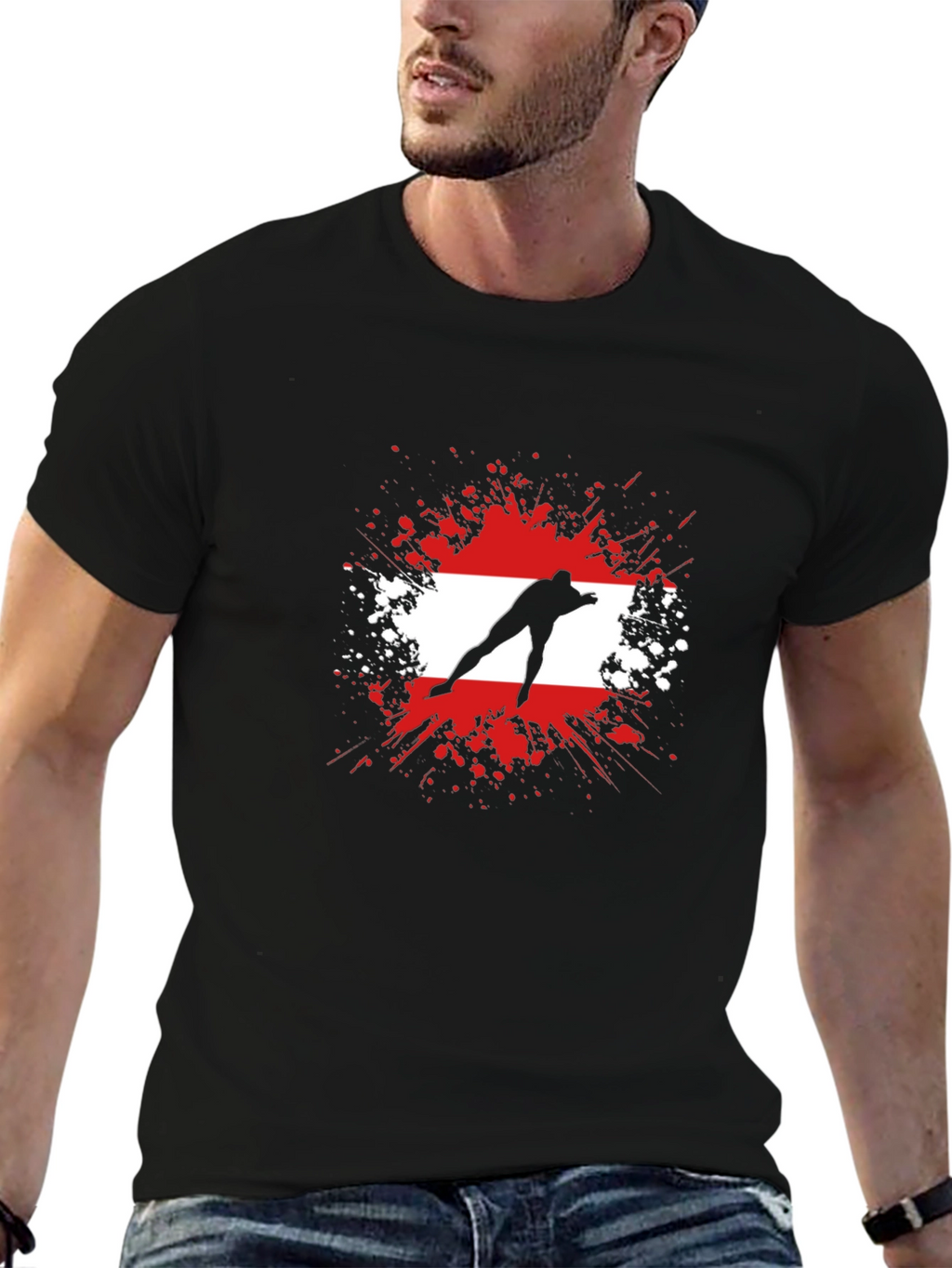 Austria Speed Skating T-Shirt