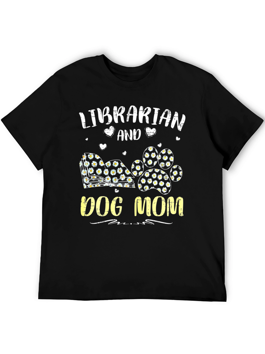 Librarian Dog Mom T-Shirt