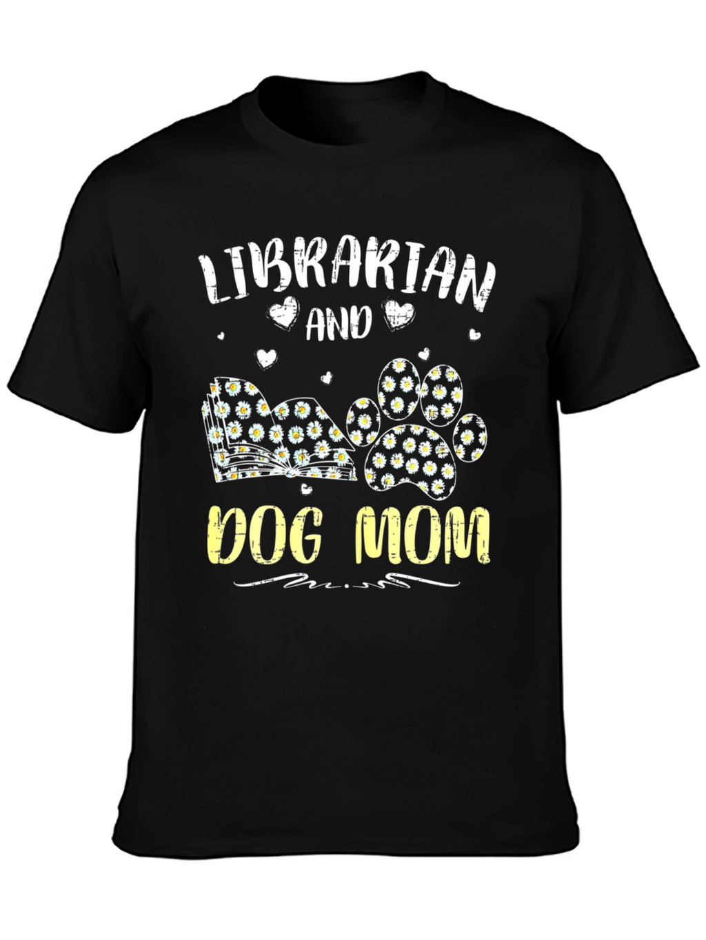 Librarian Dog Mom T-Shirt