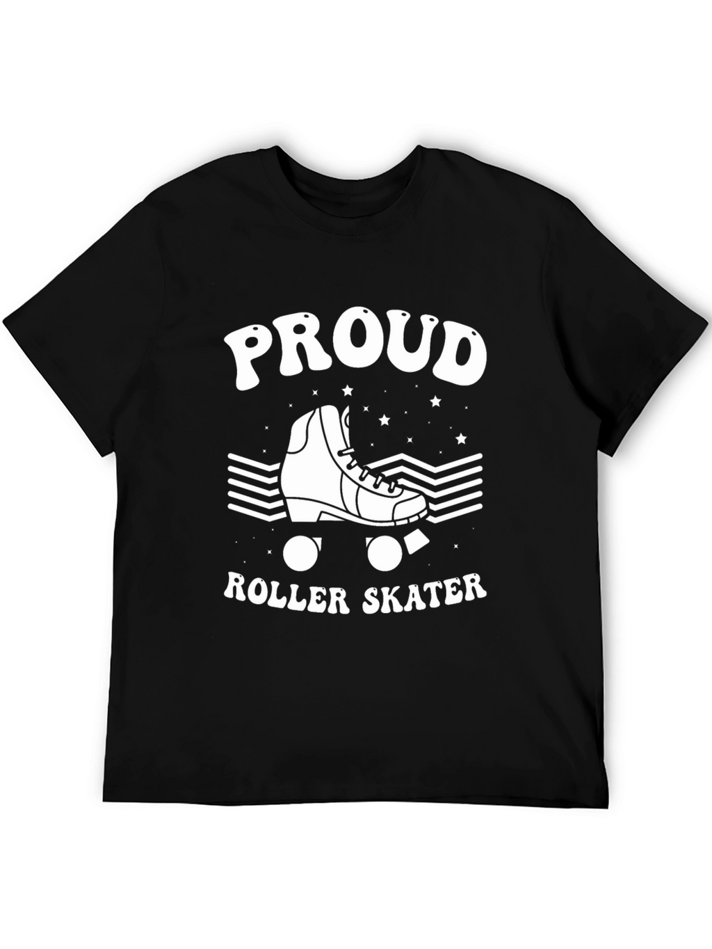 Proud Roller Skater Graphic T-Shirt
