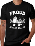 Proud Roller Skater Graphic T-Shirt