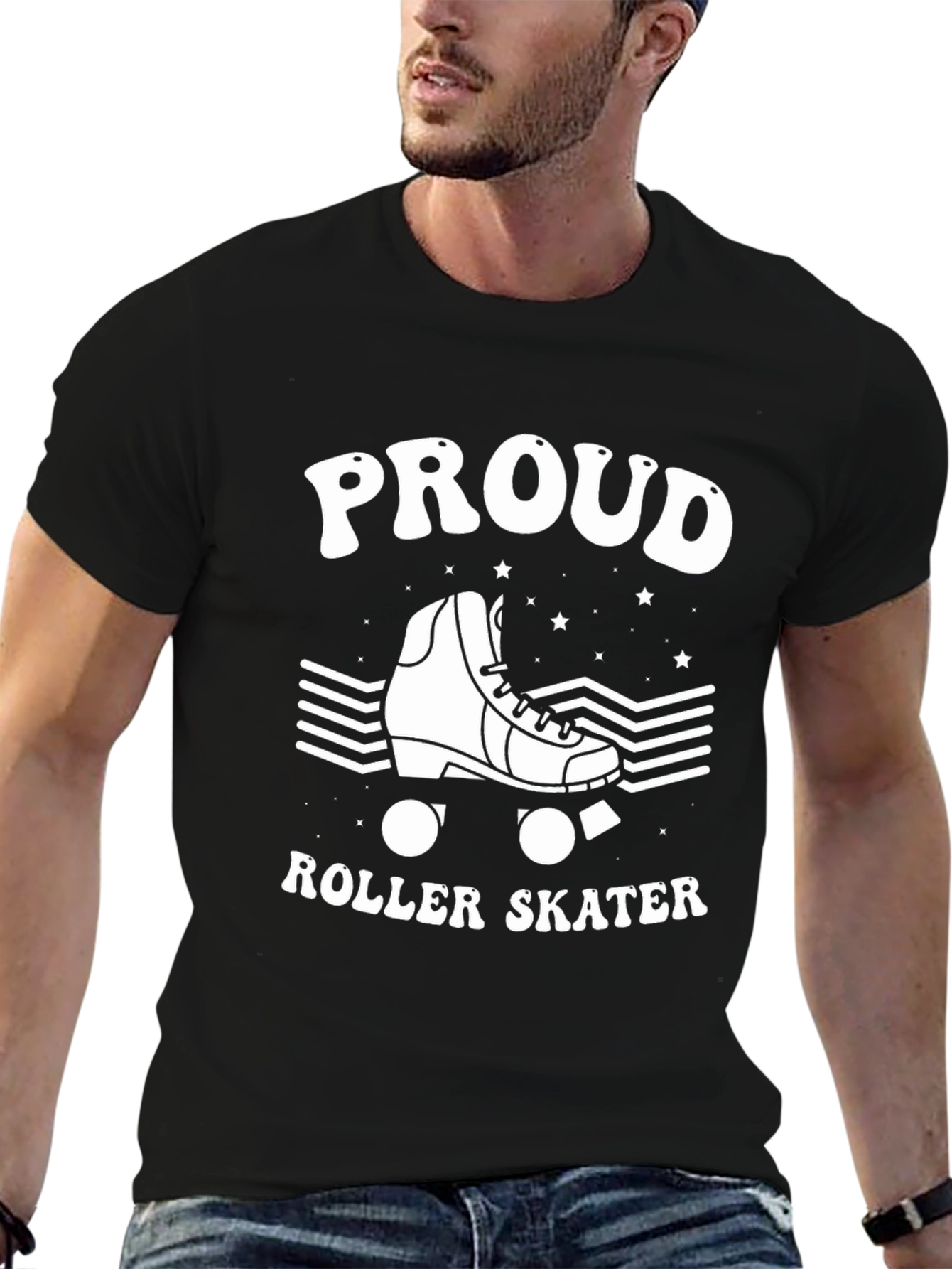 Proud Roller Skater Graphic T-Shirt