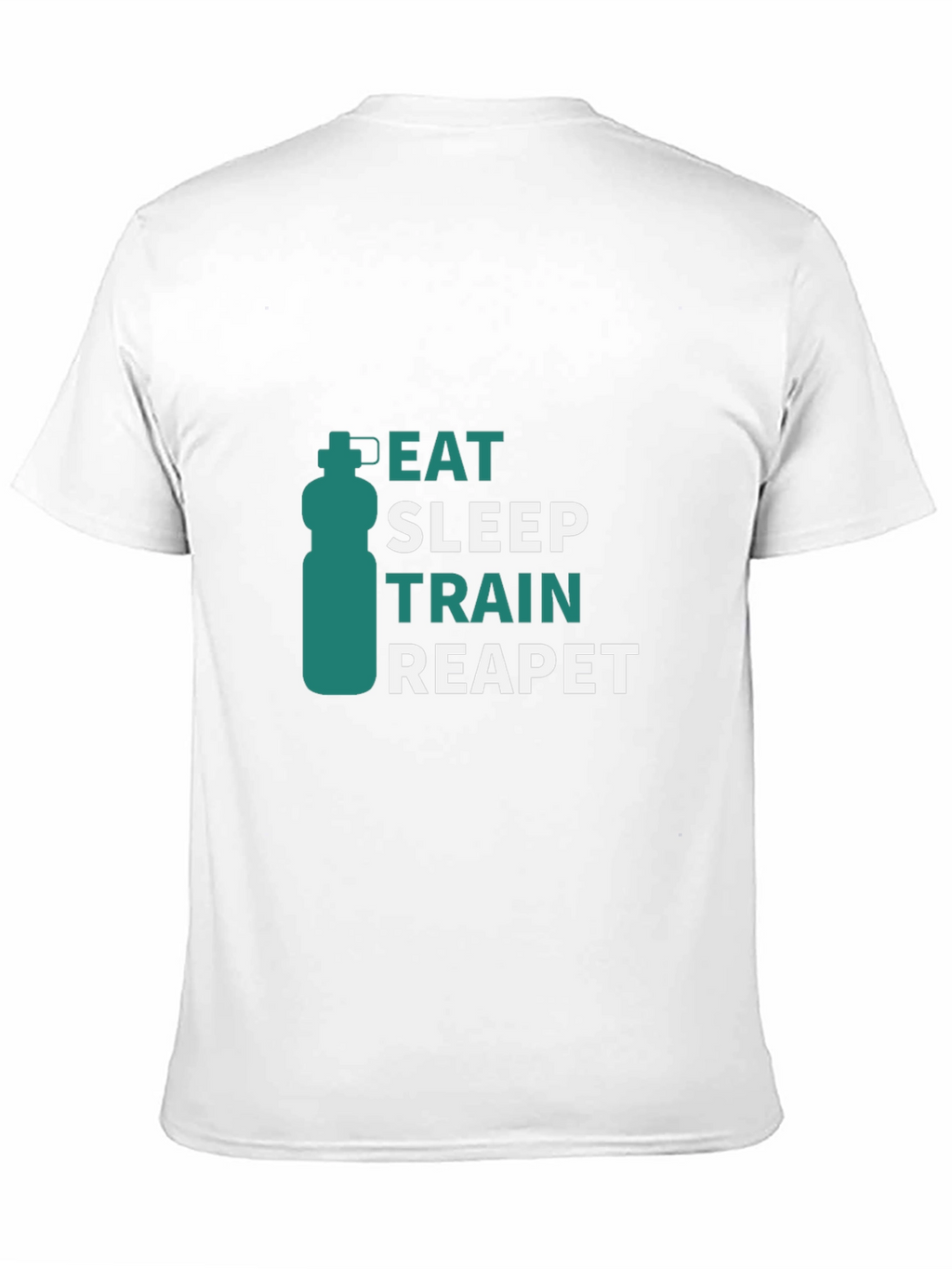 Eat Sleep Train Repeat Graphic Tee