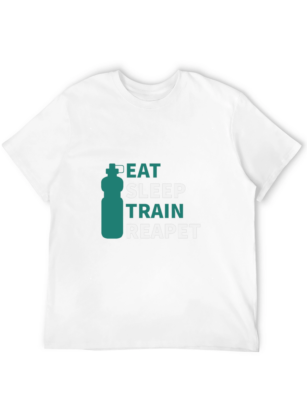 Eat Sleep Train Repeat Graphic Tee