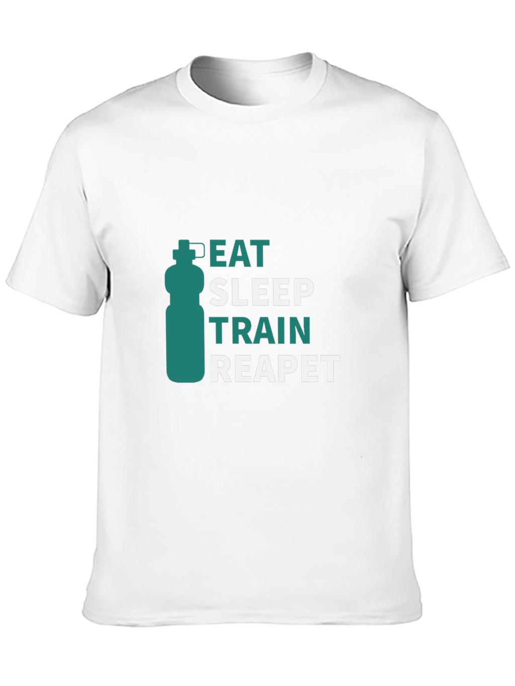 Eat Sleep Train Repeat Graphic Tee