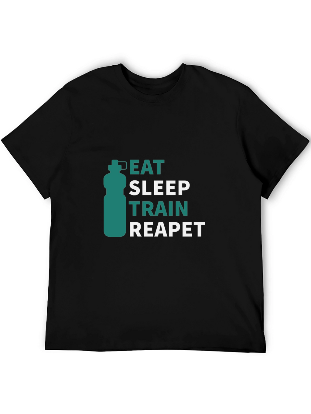 Eat Sleep Train Repeat Graphic Tee