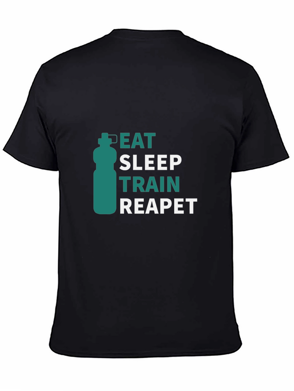 Eat Sleep Train Repeat Graphic Tee