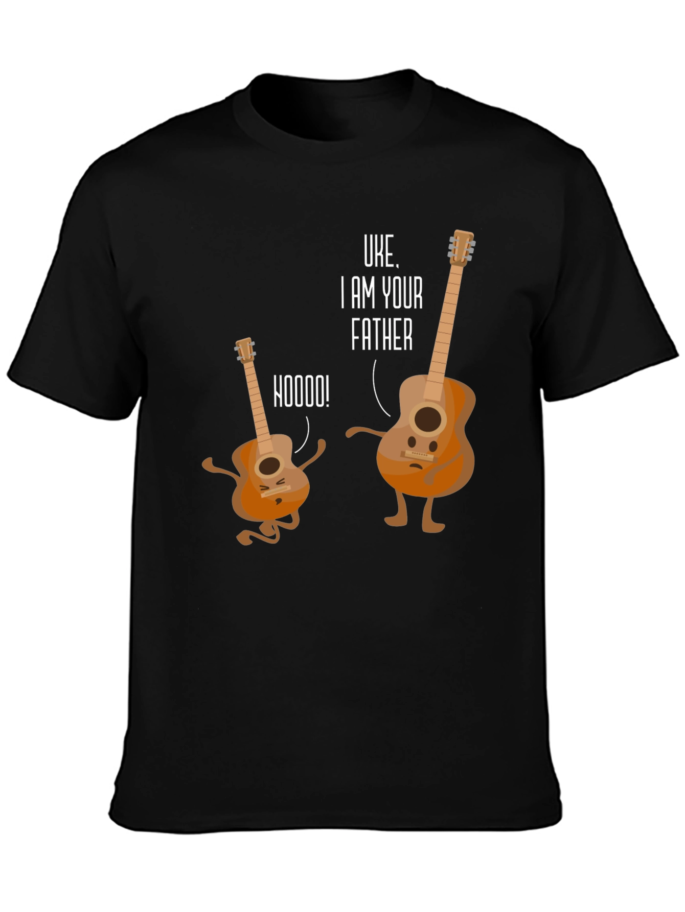 Uke I Am Your Father Graphic T-Shirt - Music Lover Tee