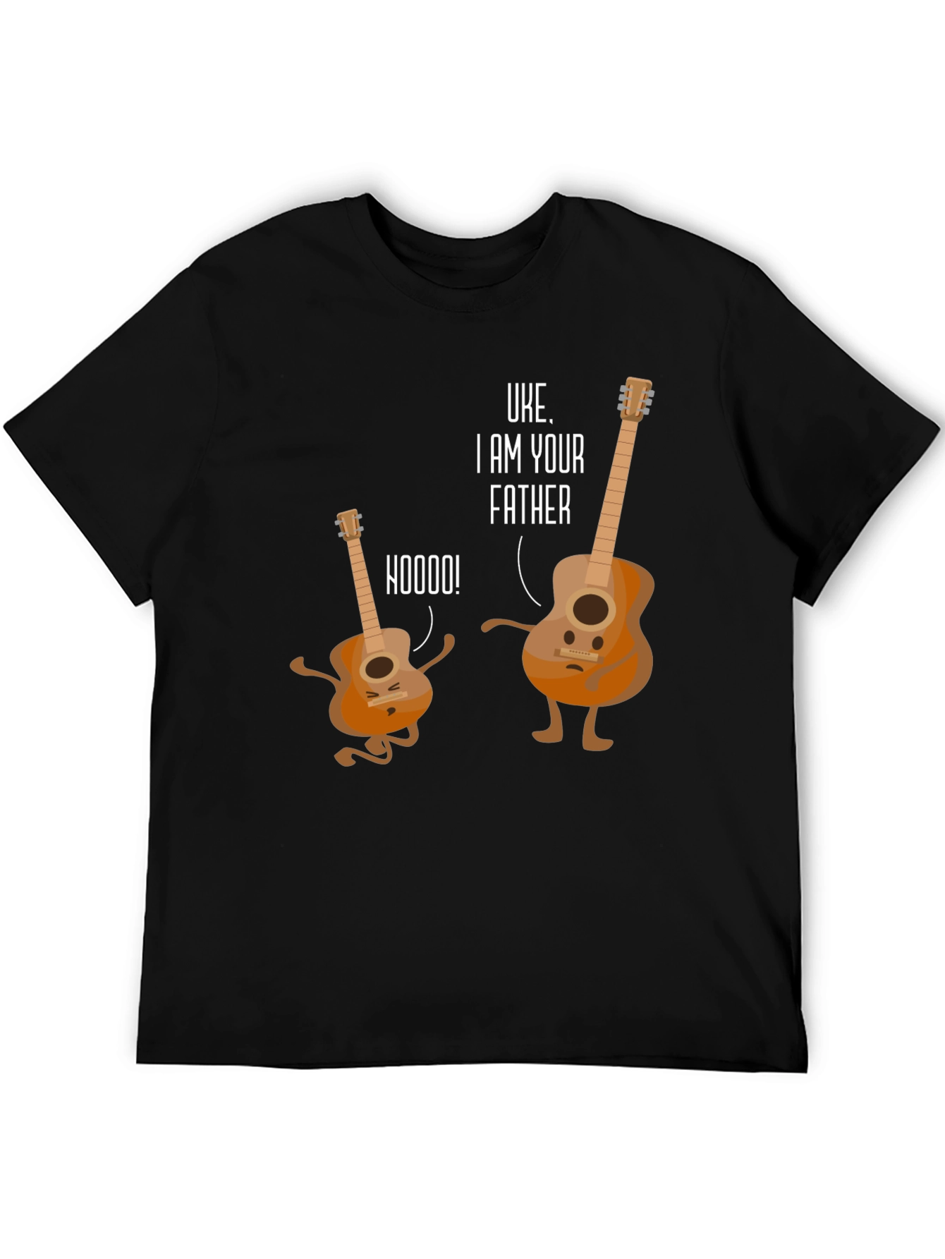Uke I Am Your Father Graphic T-Shirt - Music Lover Tee